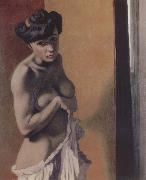Felix Vallotton Naked Brown Torso oil painting artist